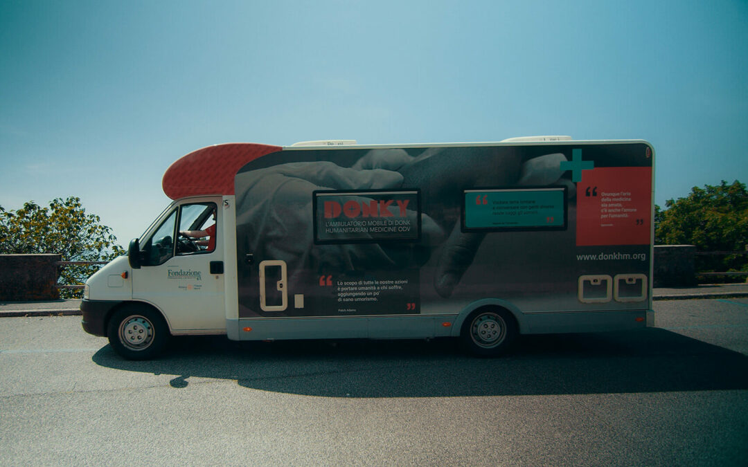 Donky, l’ambulatorio mobile di Donk Humanitarian Medicine odv è stato presentato a Trieste