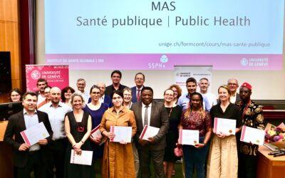 MAS Santé Publique/Public Health: un nuovo e importante traguardo per Stefano Bardari