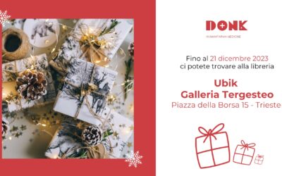 Donk HM alla Libreria Ubik di Trieste per un Natale solidale