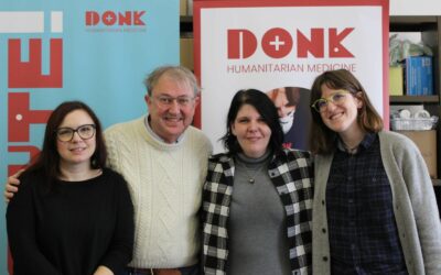 Les bénévoles de l’association de bénévolat Donk Humanitarian Medicine rencontrent les bénévoles de l’association Il Pulmino verde à Trieste