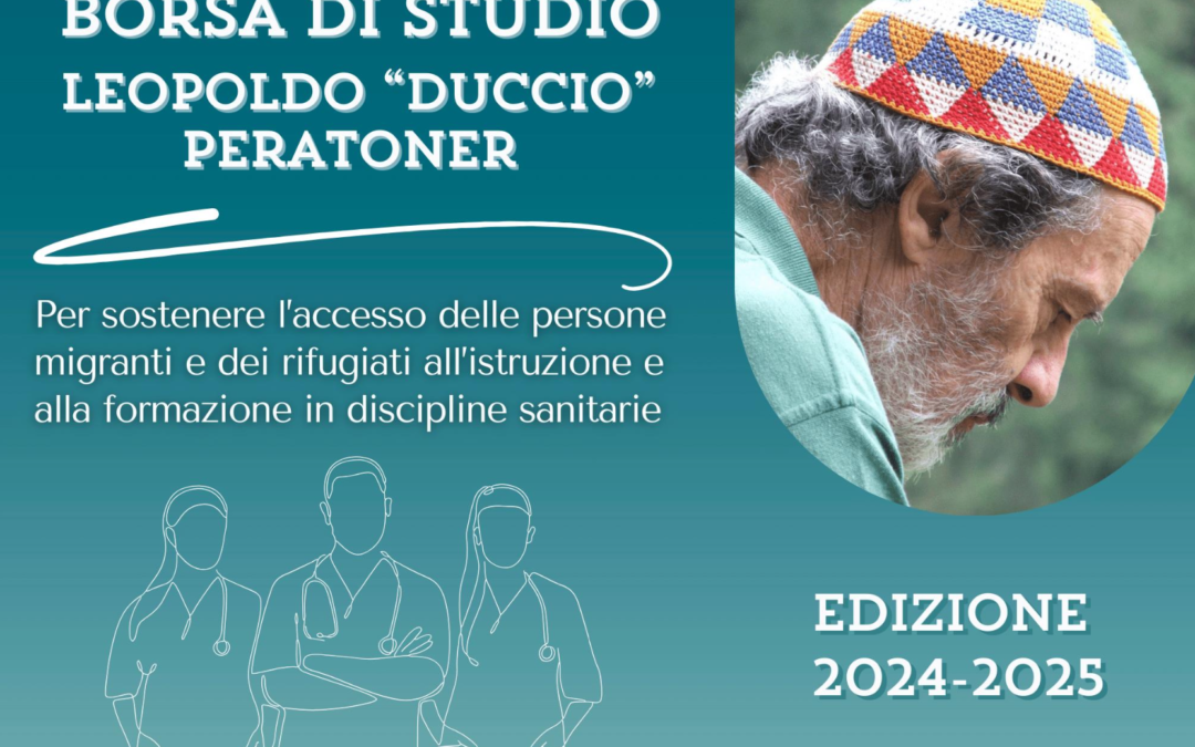 Edizione 2024-2025 Borsa di studio Leopoldo “Duccio” Peratoner